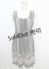 axes femme / ローズストライプジャンスカ M 黒 Y-25-04-03-114-AX-OP-SZ-ZY