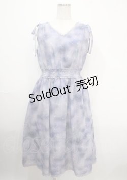画像1: axes femme POETIQUE / 夏の星座シフォンワンピース  ラベンダー Y-25-04-03-120-AX-OP-AS-OS