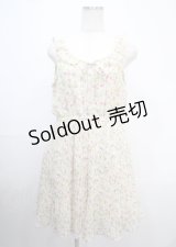 axes femme / 花柄プリーツフレアワンピース   Y-25-04-03-122-AX-OP-SZ-ZI