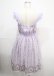 画像2: axes femme POETIQUE / ラビット苺柄ワンピース  ラベンダー Y-25-04-03-127-AX-OP-SZ-ZY (2)