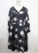 画像1: axes femme NOSTALGIE / 刺繍襟花柄ワンピース M 黒 Y-25-04-03-128-AX-OP-SZ-ZY (1)