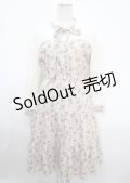 axes femme / フラワーシフォンワンピース  キナリ Y-25-04-03-129-AX-OP-SZ-ZI