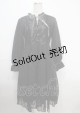 axes femme / 総レースワンピース M 黒 Y-25-04-03-134-AX-OP-SZ-ZI