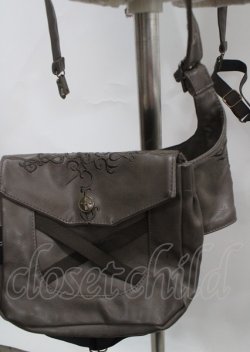 画像3: Ozz Croce / レッグベルト付きガーター風ウエストバッグ  ブラウン Y-25-04-03-139-OO-BG-SZ-ZY