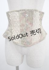 abilletage / ゴブランショートコルセット  カーキ Y-25-04-03-142-GO-AC-SZ-ZY