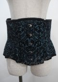 abilletage / シャンタンフロッキーミニコルセット  グリーン Y-25-04-03-143-GO-TO-SZ-ZY