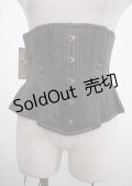 abilletage / ストライプコルセット  ブラウン Y-25-04-03-144-GO-ZA-SZ-ZY
