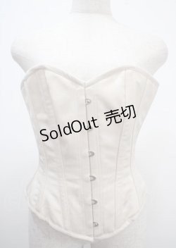 画像1: abilletage / レースプリントコルセット  アイボリー Y-25-04-03-145-GO-TO-SZ-ZS