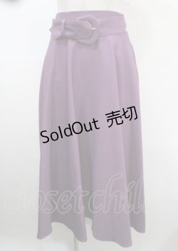 画像1: F&A / カラーパレットスカート F パープル Y-25-04-03-157-LO-SK-SZ-ZY