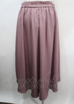 画像2: axes femme / ジップ付イレヘムスカート  ピンク Y-25-04-03-158-AX-SK-SZ-OS