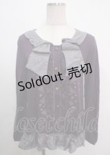 axes femme / カットソーAラインプルオーバー M パープル Y-25-04-03-041-AX-TO-SZ-ZY