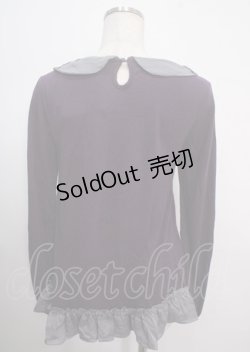 画像2: axes femme / カットソーAラインプルオーバー M パープル Y-25-04-03-041-AX-TO-SZ-ZY