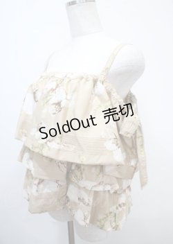画像3: WONDERFUL WORLD / たんぽぽうさぎさんブラウス  ベージュ Y-25-04-11-063-LO-BL-SZ-ZY