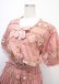 画像3: PINK HOUSE / フリル薔薇パッチワーク長袖ワンピース  ピンク Y-25-04-11-065-LO-OP-SZ-ZY (3)