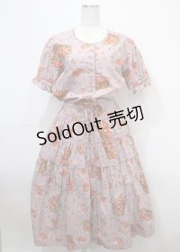 WONDERFUL WORLD / かご苺ワンピース  ラベンダー Y-25-04-11-069-LO-OP-SZ-ZY