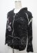 画像3: h.ANARCHY / うさぎスカル＆飛沫ptパーカー  黒 Y-25-04-11-092-HN-TO-SZ-ZY (3)