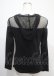 画像2: PUNK RAVE / Handsome Stretchable Mesh Hooded Punk T-shirt XS-S 黒 Y-25-04-11-099-PU-TO-SZ-ZY (2)