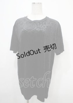 画像1: KILL STAR / Gorgon Velvet Shirt S 黒 Y-25-04-11-102-PU-TO-SZ-ZY