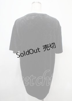 画像2: KILL STAR / Gorgon Velvet Shirt S 黒 Y-25-04-11-102-PU-TO-SZ-ZY