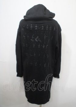 画像2: PUNK RAVE / The Undead Hoodie Dress F ブラック Y-25-04-11-108-PU-OP-SZ-ZT203