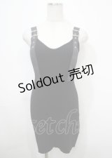 PUNK RAVE / Wool Sling Dress XS-S 黒 Y-25-04-11-109-PU-OP-SZ-ZY