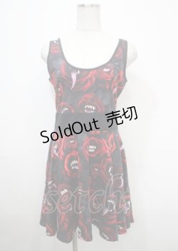 画像1: KILL STAR / Divine Comedy Baby doll M 黒 Y-25-04-11-111-PU-OP-SZ-ZY