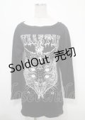 KILL STAR / Juju sweatshirt  XS 黒 Y-25-04-11-112-PU-TO-SZ-ZY