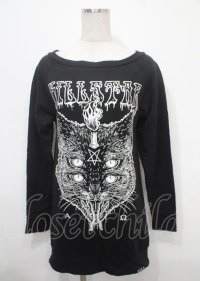 KILL STAR / Juju sweatshirt  XS 黒 Y-25-04-11-112-PU-TO-SZ-ZY