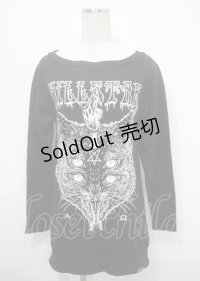 KILL STAR / Juju sweatshirt  XS 黒 Y-25-04-11-112-PU-TO-SZ-ZY