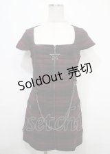 KILLSTAR / spell yeah! Dress S 赤 Y-25-04-11-113-PU-OP-SZ-ZY