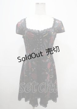 画像1: KILL STAR / Morgaine Dress S ブラック Y-25-04-11-115-PU-OP-SZ-ZY