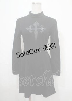 画像1: KILL STAR / Evanna Cross Dress XS ブラック Y-25-04-11-117-PU-OP-SZ-ZY