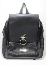 KILL STAR / Baphomet backpack Brimstone  黒 Y-25-04-11-012-PU-BG-SZ-ZY