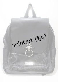 KILL STAR / Baphomet backpack Brimstone  黒 Y-25-04-11-012-PU-BG-SZ-ZY