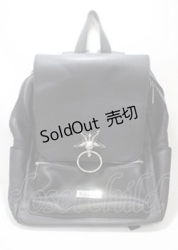 画像1: KILL STAR / Baphomet backpack Brimstone  黒 Y-25-04-11-012-PU-BG-SZ-ZY