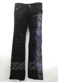 h.ANARCHY / 龍ptチャイナボタンパンツ  黒 Y-25-04-11-124-HN-PA-SZ-ZY