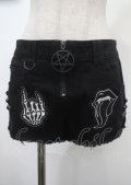 KILL STAR / Maxine shorts XS ブラック Y-25-04-11-126-PU-PA-SZ-ZY