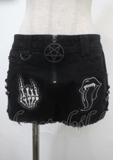KILL STAR / Maxine shorts XS ブラック Y-25-04-11-126-PU-PA-SZ-ZY