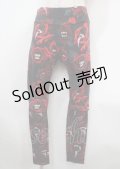 KILL STAR / Parallel leggings S 黒 Y-25-04-11-127-PU-PA-SZ-ZY
