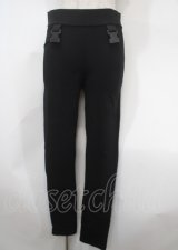 DISTURBIA / レギンスパンツ  黒 Y-25-04-11-130-PU-PA-SZ-ZY