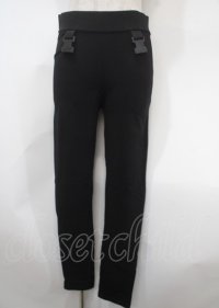 DISTURBIA / レギンスパンツ  黒 Y-25-04-11-130-PU-PA-SZ-ZY