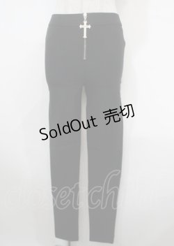 画像1: KILL STAR / Ramona パンツ S 黒 Y-25-04-11-132-PU-PA-SZ-ZY