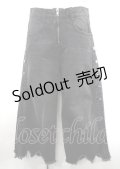 DISTURBIA / サイドスリットデニムパンツ  グレー Y-25-04-11-133-PU-PA-SZ-ZY