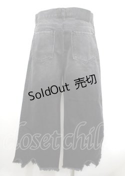 画像2: DISTURBIA / サイドスリットデニムパンツ  グレー Y-25-04-11-133-PU-PA-SZ-ZY