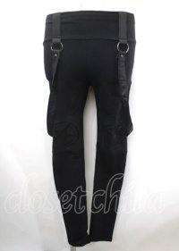 KILL STAR / WATCH ME BURN LEGGINGS XS ブラック Y-25-04-11-139-PU-PA-SZ-ZY