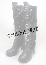 Demonia / CRYPTO-106 8 ブラック Y-25-04-11-059-PU-SH-SZ-ZY