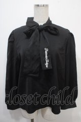 TRAVAS TOKYO / Bowtie blouse F ブラック Y-25-04-15-037-PU-BL-SZ-ZY
