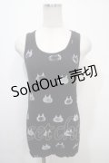 MINT NeKO / タンクトップ  黒 Y-25-04-15-038-HN-TO-AS-ZY