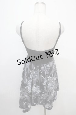 画像2: gouk / 和柄イレヘムキャミ  グレー Y-25-04-15-039-GO-TO-SZ-ZY