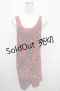 WILD PARTY / ロングタンクトップ 1 赤 Y-25-04-15-041-LO-TS-SZ-ZY